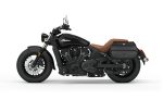 12L - Tomahawk Small Indian Scout Specific Leather Motorcycle Solo Bag - Image 2