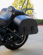 28L - Baelor Medium Hard Mount Saddlebags for Harley Softail Low Rider S FXLRS - Image 4