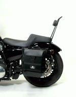 15L - Incognito Quick Mount Medium Solo Motorcycle Saddlebag (Left Only) for Harley Sportster 883 Custom XL883C/XLH883C - Image 4