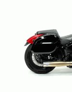 32L - Darkin Large Quick Mount Painted Hard Saddlebags for Harley Softail Street Bob FXBB - Image 8
