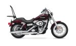 Iron Born Blade 25" Sissy Bar with Foldable Luggage Rack for Harley Dyna Super Glide Custom FXDC/I Matte Black - Image 2