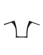 Viking Iron Born 12" Handlebar For Harley Sportster SuperLow 1200T Gloss Black - Image 4