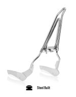 Iron Born Blade 25" Suzuki Boulevard C50 (VL800) Sissy Bar w/ Foldable Luggage Rack Chrome - Image 7