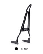 Iron Born Blade 25" Sissy Bar with Foldable Luggage Rack for Harley Softail Slim FLS Matte Black - Image 5