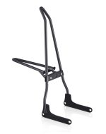 Iron Born Blade 25" Sissy Bar with Foldable Luggage Rack for Harley Softail Slim FLS Matte Black