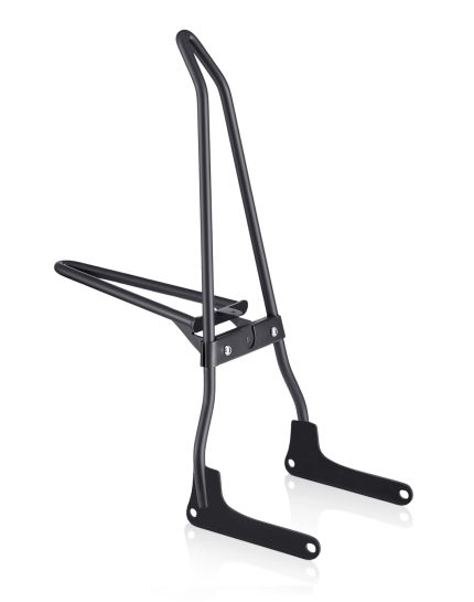 Iron Born Blade 25" Sissy Bar with Foldable Luggage Rack for Harley Softail Slim FLS Matte Black