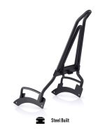 Iron Born Blade 25" Sissy Bar with Foldable Luggage Rack for Indian Scout Bobber Matte Black - Image 11