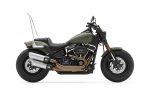 Iron Born Blade 25" Sissy Bar for Harley Softail Fat Bob Chrome - Image 2