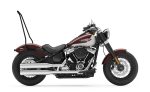 Iron Born Blade 25" Sissy Bar for Harley Softail Slim FLSL Matte Black - Image 2