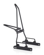 Iron Born Blade 25" Sissy Bar with Foldable Luggage Rack for Harley Dyna Low Rider FXDL Matte Black