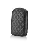 Viking Iron Born Diamond Stitch Leather Tall Motorcycle Sissy Bar Pad for Harley Davidson