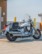 12L - Ironclad Quick Mount Medium Suzuki Boulevard C50 VL800 Matte Hard Solo Saddlebag (Right Only) - Image 3