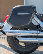 12L - Ironclad Quick Mount Medium Suzuki Boulevard C50 VL800 Matte Hard Solo Saddlebag (Right Only) - Image 4