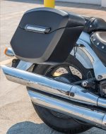 12L - Ironclad Quick Mount Medium Suzuki Boulevard C50 VL800 Matte Hard Solo Saddlebag (Right Only) - Image 5