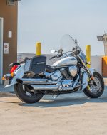 12L - Ironclad Quick Mount Medium Suzuki Boulevard C50 VL800 Painted Hard Solo Saddlebag (Right Only) - Image 3