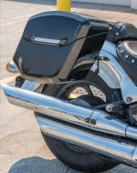 12L - Ironclad Quick Mount Medium Suzuki Boulevard C50 VL800 Painted Hard Solo Saddlebag (Right Only) - Image 5