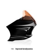 Viking Maverick Motorcycle Fairing For Harley Softail Low Rider S FXLRS Gloss Black - Image 2