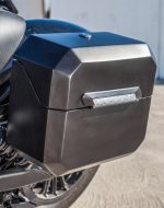 10L - Outlaw Quick Mount Small Indian Scout Bobber Twenty Matte Hard Solo Saddlebag (Left Only) - Image 5