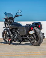 10L - Outlaw Quick Mount Small Indian Scout Rogue Sixty Matte Hard Solo Saddlebag (Left Only) - Image 3