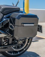10L - Outlaw Quick Mount Small Harley Softail Breakout FXBR/S Painted Hard Solo Saddlebag (Left Only) - Image 5