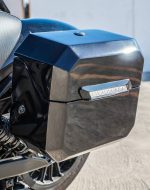 20L - Outlaw Quick Mount Small Indian Scout Bobber Painted Hard Solo Saddlebags - Image 5