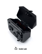 10L - Outlaw Quick Mount Small 2024+ Honda Shadow Phantom 750 Matte Hard Solo Saddlebag (Left Only) - Image 9
