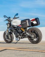 10L - Outlaw Quick Mount Small Ducati Monster 797 Matte Hard Solo Saddlebag (Left Only) - Image 3