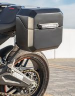 10L - Outlaw Quick Mount Small Ducati Monster 797 Matte Hard Solo Saddlebag (Left Only) - Image 4