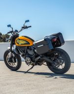 10L - Outlaw Quick Mount Small Ducati Scrambler (2014-17) Matte Hard Solo Saddlebag (Left Only) - Image 3