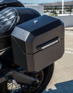 10L - Outlaw Quick Mount Small Ducati Scrambler (2014-17) Matte Hard Solo Saddlebag (Left Only) - Image 4