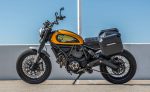 10L - Outlaw Quick Mount Small Ducati Scrambler (2014-17) Matte Hard Solo Saddlebag (Left Only) - Image 2