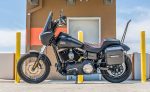 10L - Outlaw Quick Mount Small Harley Dyna Street Bob FXDB Matte Hard Solo Saddlebag (Left Only) - Image 2