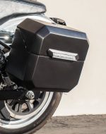 10L - Outlaw Quick Mount Small Harley Dyna Wide Glide FXDWG Matte Hard Solo Saddlebag (Left Only) - Image 6