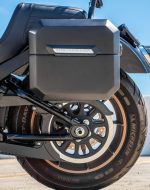 10L - Outlaw Quick Mount Small Harley Softail Low Rider S FXLRS Matte Hard Solo Saddlebag (Left Only) - Image 4