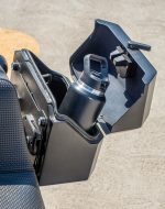10L - Outlaw Quick Mount Small Harley Softail Low Rider S FXLRS Matte Hard Solo Saddlebag (Left Only) - Image 6