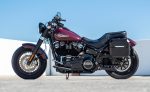 10L - Outlaw Quick Mount Small Harley Softail Standard FXST Matte Hard Solo Saddlebag (Left Only) - Image 3
