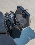 10L - Outlaw Quick Mount Small Suzuki Boulevard C50 VL800 Painted Hard Solo Saddlebag (Left Only) - Image 6