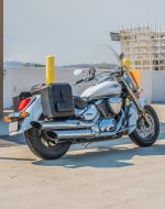 15L - Outlaw Quick Mount Medium Suzuki Boulevard C50 VL800 Hard Solo Saddlebag (Right Only) - Image 3
