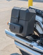 15L - Outlaw Quick Mount Medium Suzuki Boulevard C50 VL800 Hard Solo Saddlebag (Right Only) - Image 5