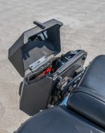 15L - Outlaw Quick Mount Medium Suzuki Boulevard C50 VL800 Hard Solo Saddlebag (Right Only) - Image 6
