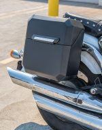 15L - Outlaw Quick Mount Medium Suzuki Boulevard C50 VL800 Matte Hard Solo Saddlebag (Right Only) - Image 5