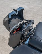 15L - Outlaw Quick Mount Medium Suzuki Boulevard C50 VL800 Painted Hard Solo Saddlebag (Right Only) - Image 6
