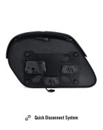 28L - Pantheon Medium Quick Mount Suzuki Boulevard C50 VL800 Motorcycle Saddlebags - Image 11