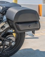 28L - Pantheon Medium Quick Mount Suzuki Boulevard C50 VL800 Motorcycle Saddlebags - Image 5