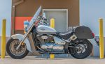 28L - Panzer Medium Quick Mount Suzuki Boulevard C50 VL800 Motorcycle Saddlebags - Image 2