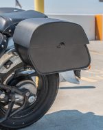 28L - Panzer Medium Quick Mount Suzuki Boulevard C50 VL800 Motorcycle Saddlebags - Image 5