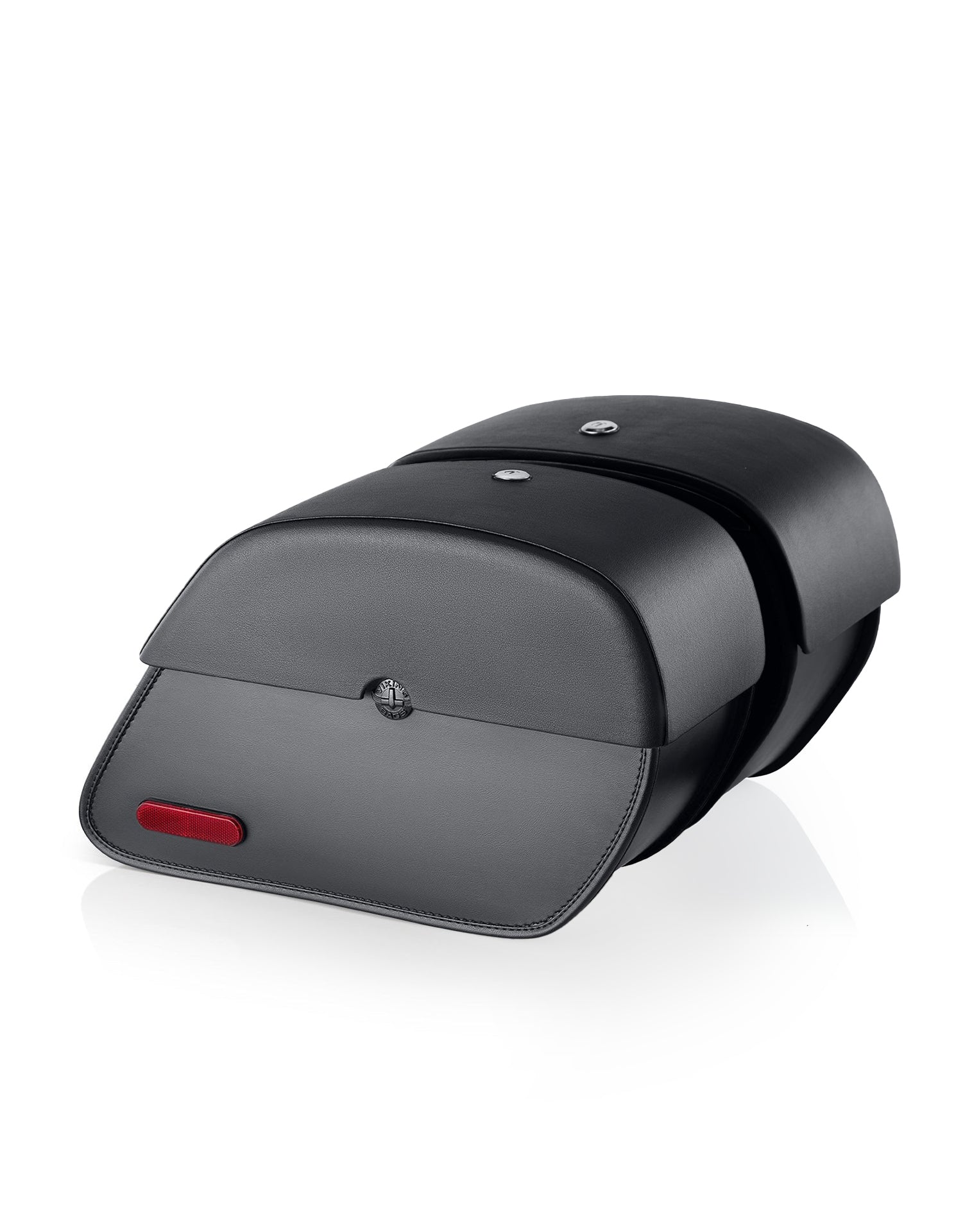 sb_bag_New_3 28L - Panzer Medium Quick Mount Indian Scout Bobber Leather Saddlebags - Image 1