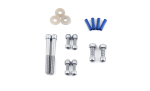 Universal Turn Signal Relocation kit Chrome - Image 3
