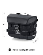 10L - Incognito Quick Mount Small BMW R18 Solo Motorcycle Saddlebag (Left Only) - Image 8
