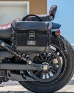10L - Incognito Quick Mount Small Indian Scout Bobber Sixty Solo Saddlebag (Left Only) - Image 4